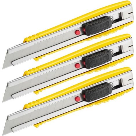 Stanley Set Fatmax 3 Metallmesser 18mm robust