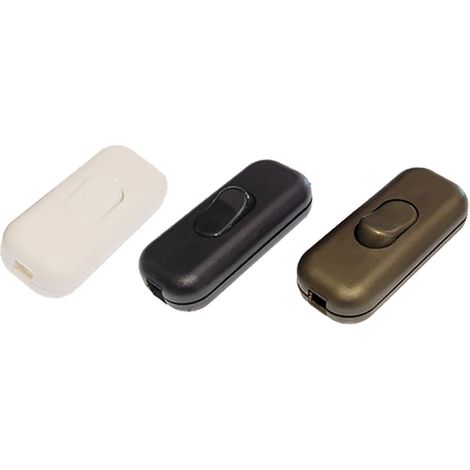 INTERRUTTORE PASSAFILO UNIPOLARE colore bianco
