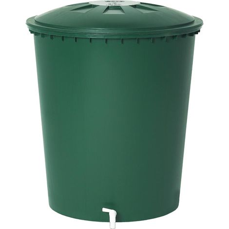 Garantia Regentonne 310 l Kunststoff Regenwassertonne Regenbehälter Regentank