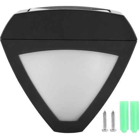 Lampe murale solaire étanche pour jardin et terrasse, à LED. (1/5)