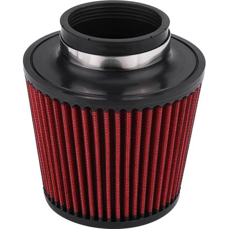 Rundkegel-Luftfilter, universelle Fahrzeugmodifikation, Hochleistungs-Luftansaugung, Rundkegel-Luftfilter, 73 mm (76 mm) Luftfilter. (1/5)