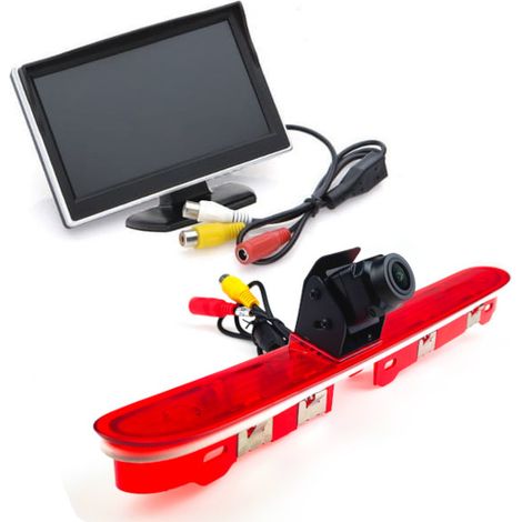 Kit de monitorización, cámara de marcha atrás en la luz de freno para Peugeot Expert Citroën Space Tourer Toyota ProAce