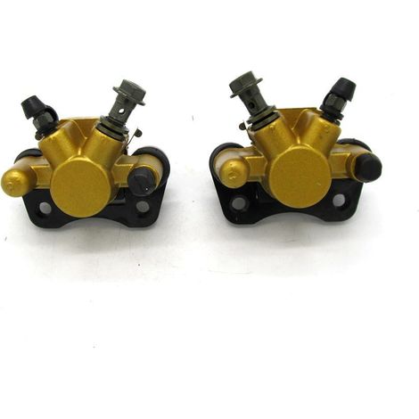 CNC off-road motorcycle/ATV universal parts, gold right side bull-shaped down pump, foot brake pump. (1/5)