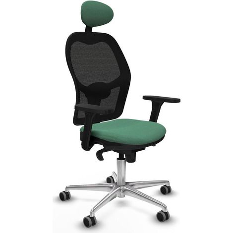 piqueras-y-crespo Modelo moderno Silla de oficina verde esmeralda (1/3)