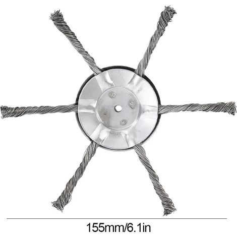 1 Pièce Kit de Tête de Rechange pour Taille-Haie à Fil de 6 Pouces en Nylon, Compatible avec Weed Wacker Sans Fil Li-Ion, 38.1 cm (1/5)
