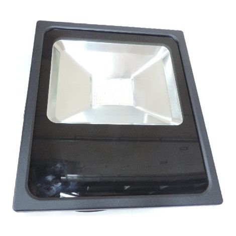 Projecteur exterieur LED 70W noir 338x294x83mm SMD blanc naturel 4000K 6800lm 230V standard 120° IK08 IP65 ultra mince AC (1/3)