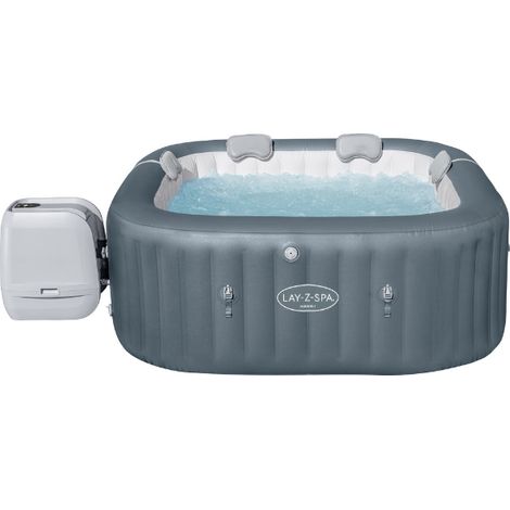 Bestway Spa gonflable carré Lay-Z-Spa Hawaii HydroJet Pro 4-6 personnes (1/5)