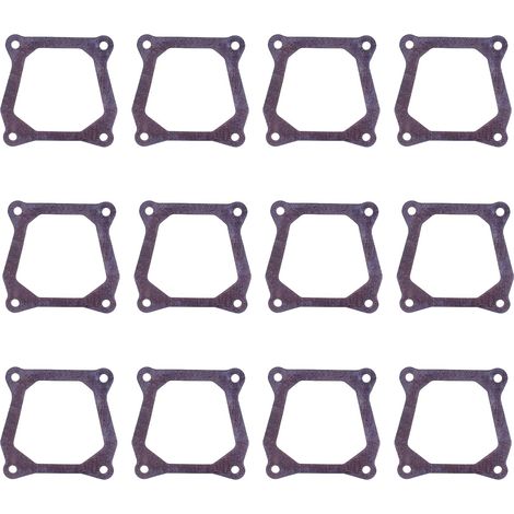 Guarnizioni del coperchio della valvola a bilanciere LinDuxe da 12 pezzi per motore e pompa dell'acqua del generatore a benzina Honda GX160 GX200 168F 2KW 3KW