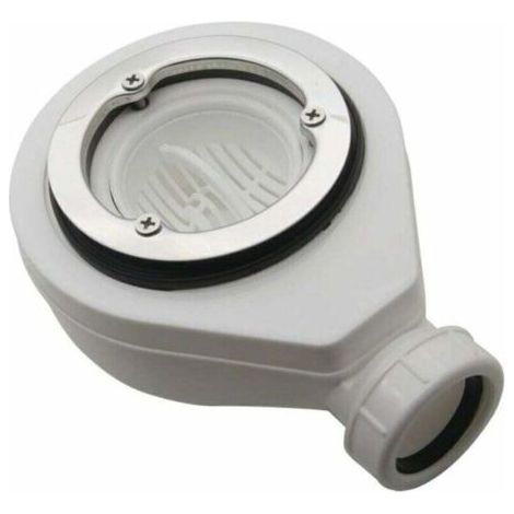 Bonde horizontale sans capot Ø90 DONA pour receveurs de douche