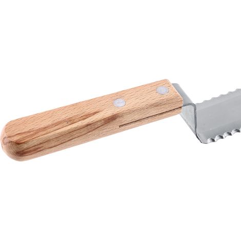 280 mm langes Imkerwerkzeug mit gezahnter Klinge: Entdeckelungsmesser, Honigschaber, Honigschaber, DIY (1/5)