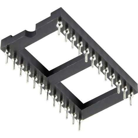 TRU COMPONENTS 1371862 IC-Fassung Rastermaß: 2.54 mm, 15.24 mm Polzahl: 48 1 St.