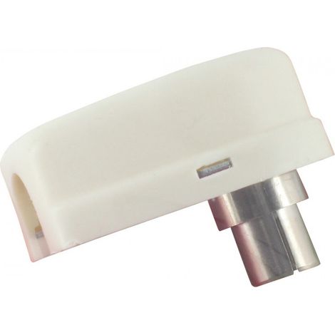 Ficha coaxial recta ø 9,52 mm 2 machos - Legrand
