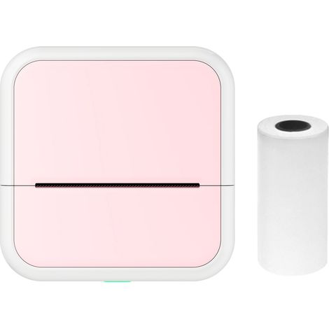 Mini imprimante de poche portable, impression photo instantanée thermique, machine d'étiquetage, connexion sans fil BT, compatible avec l'application Android IOS, prise en charge des reçus, mémos, aut (1/5)