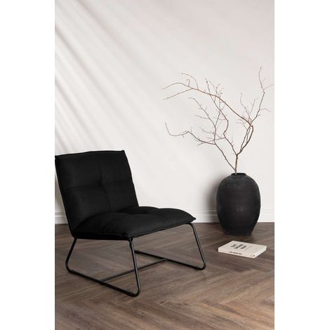 Madison fauteuil noir. (1/4)