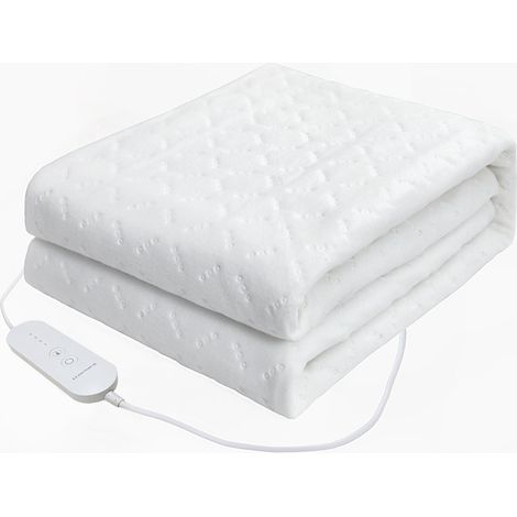 Electric heating pad, 150 x 80 cm, automatic shut-off, overheat protection, washable, suitable for use in the bedroom. (1/5)