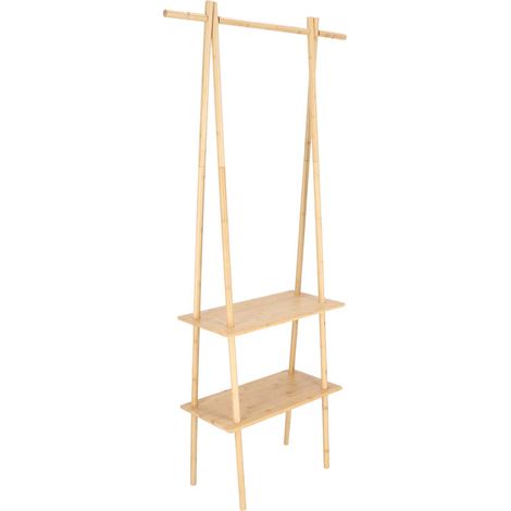 Etagère multifonction d'intérieur en bambou Taille L (1/4)