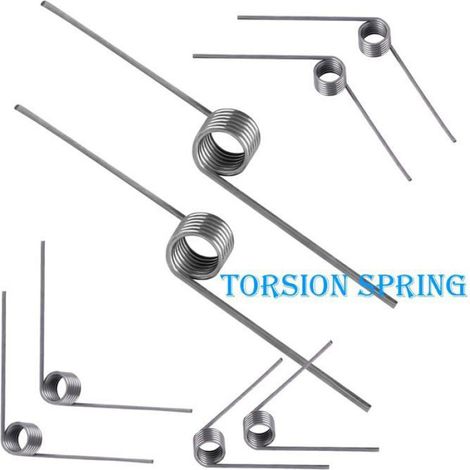Ressort De Torsion - Acier Inoxydable 304 - Diamètre Extérieur 5 mm - 6 Tours - Angle De Rotation 180° - Lot De 10 Pièces (1/5)