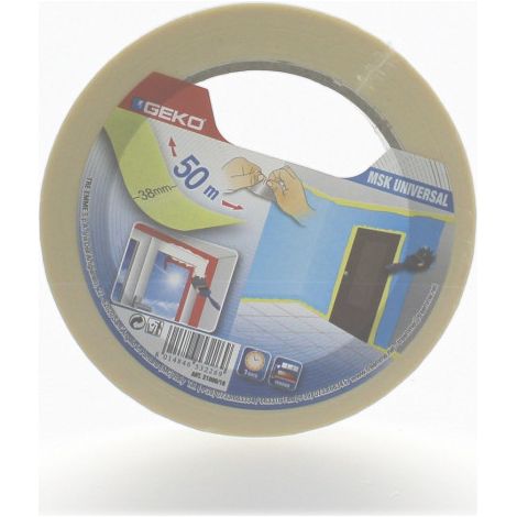 ADHESIF DE MASQUAGE UNIVERSEL 38MM X 50M