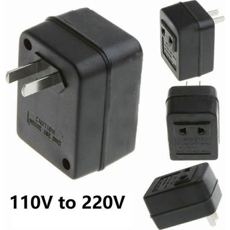 Convertisseur de tension compatible avec transformateur CA, adaptateur 15 W 220 V/110 V, test électrique (1/5)