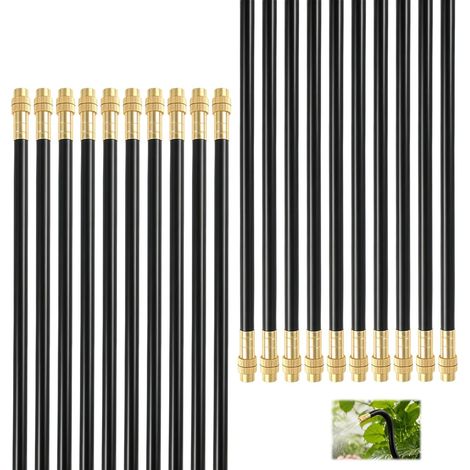 8 mm Garden Nozzle Set of 20 Adjustable Mist for Beds (1/5)