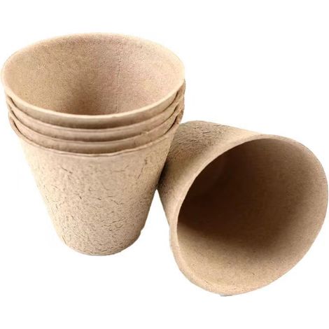 100 Pièces 6CM Pot de Culture pour Semis, Peti Pot pour Plantation, Godets de Rempotage (1/4)