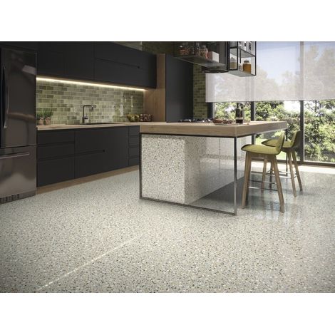 Carrelage Effet Terrazzo EPOCA 60x60 cm Bone Epoca (1/4)