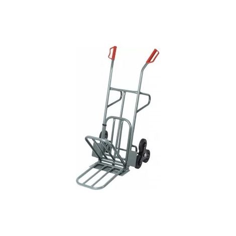 Outifrance - Diable à bavette Pliable 6 roues étoiles 250Kg
