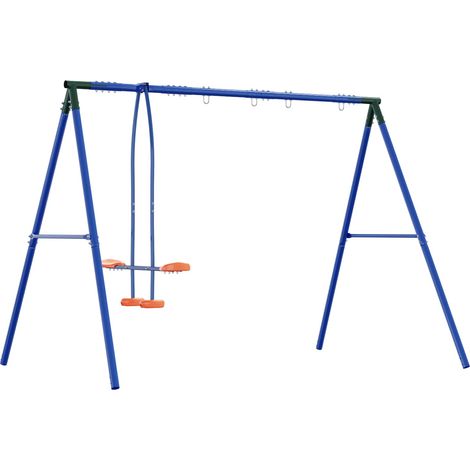 Bleu, Vert, Orange Acier et PE vidaXL (1/5)
