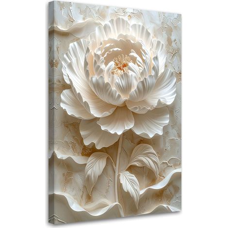 Quadro su tela, fiore - 70x100 (1/2)
