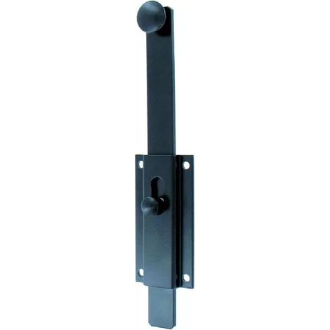 TARGETTE ALU NOIR DROITE 220MM