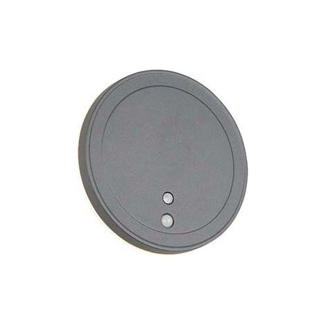 Applique murale LED aluminium anthracite détecteur de mouvement batterie D 14 cm (1/5)
