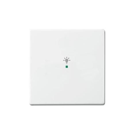 Busch-Jaeger Wippe 1-fach, Symbol Licht studioweiß 6231-10-84 (1/5)