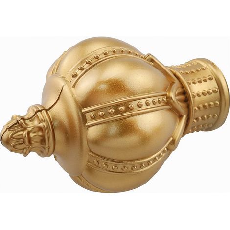 Embout décoratif en plastique pour tringle à rideaux de 26 à 28 mm. (1/5)