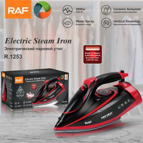 Fer à repasser portable à vapeur conforme aux normes européennes, 2600 W (1/5)