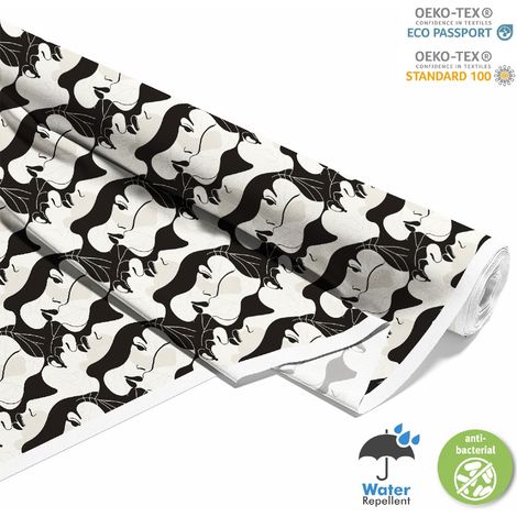TESSUTI DECORATIVI PER ESTERNI OXFORD - Motivo Femminile DX10174 (1/5)