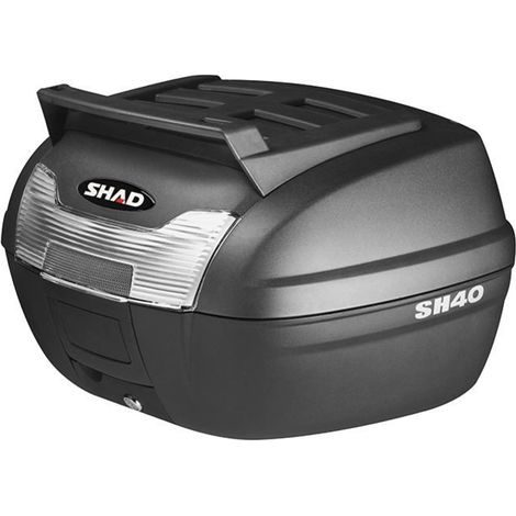 Maleta de carga para motocicleta Shad SH40 + placa de montaje (1/5)