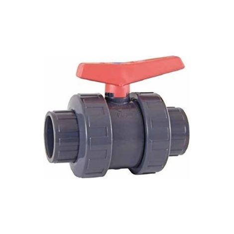 Vanne PVC à boisseau sphérique PN-16 Cepex Vanne anti-block Ø 32 mm