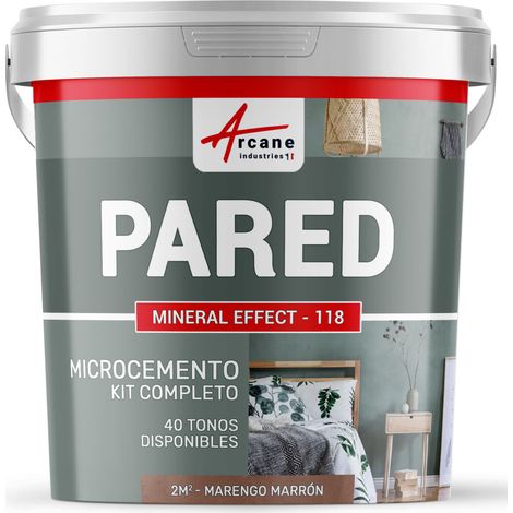 Kit microcemento para muros