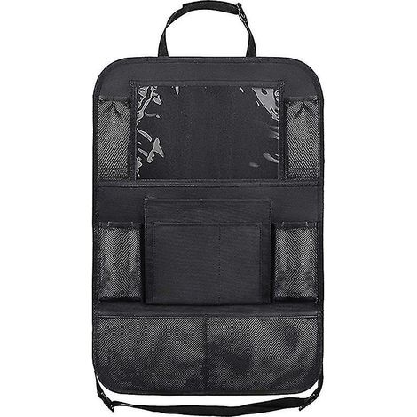 Sacoche de rangement pour siège arrière de voiture, support pour tablette tactile et PC (1/4)