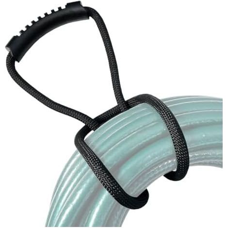 Organisateur de rallonge, sangles rangement Sangles robustes - Sangle transport tuyau d'eau stockage robuste, organisation tuyaux d'arrosage pour 60 Cm (1/5)