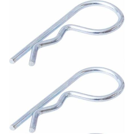 pin beta singoli, diametro 8 mm x lunghezza 130 mm, acciaio zincato, uso universale (1/2)