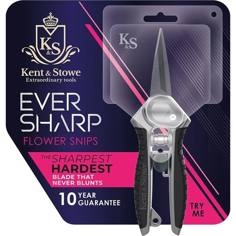 Kent & Stowe 70100851 Eversharp Garden Snips Never Blunts Precision Cutting (1/5)