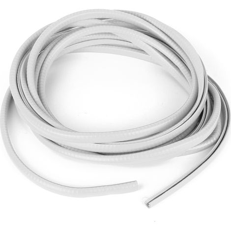 Bande De Protection En U 5m Pour Bordure De Porte Voiture Joint D Étanchéité Anti Choc Blanc (1/5)