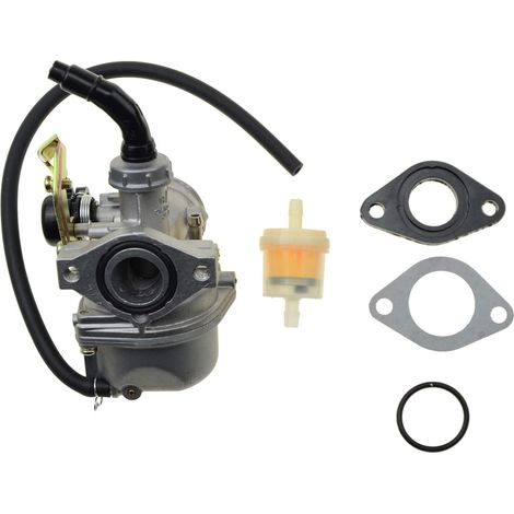 19mm PZ19 Carburateur avec câble de Starter Joint de Filtre à Carburant Remplacement pour TaoTao GY6 50cc 90cc 110cc 125cc 150cc ATV Quad Dirtbike Go Kart