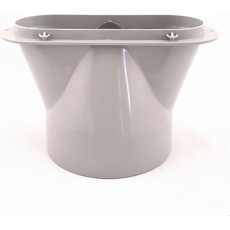 Conector de manguera de escape para aire acondicionado portátil de ventana - 13 cm (1/5)