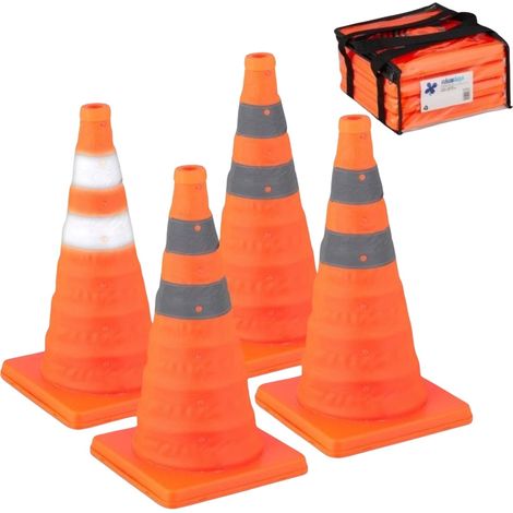 Zusammenklappbare pylone im 4er set 88