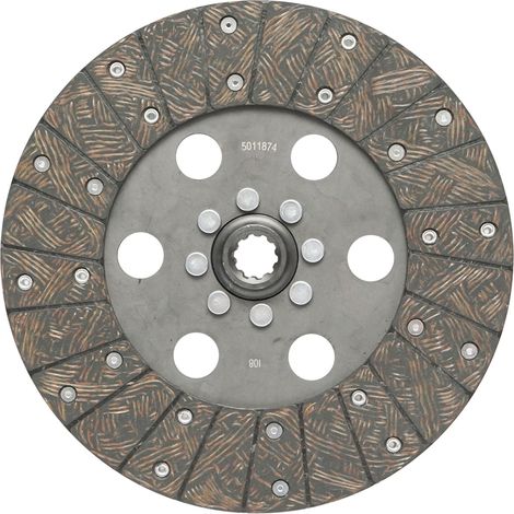 Disco frizione presa di forza per U445, Fiat, Case IH, New Holland OEM 5085403, 50.16.032, 5154703 Breckner Germany (1/3)