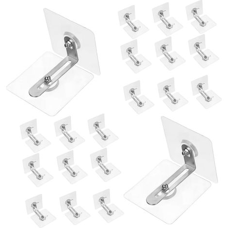 Lot de 20 ancrages anti, basculement pour meubles (1/5)