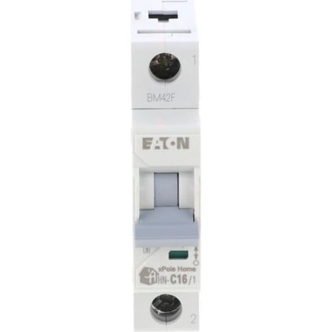 Interruttore automatico 1P C 16A 6kA AC xPole Home HN-C16/1 194831