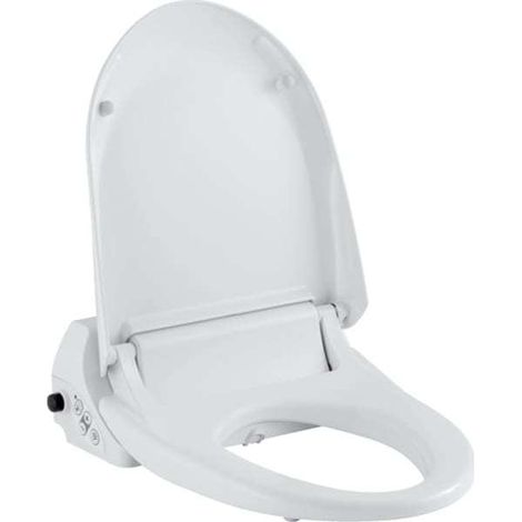 Geberit AquaClean WC-Aufsatz 146130111 mit Softclosing, weiß-alpin (1/5)